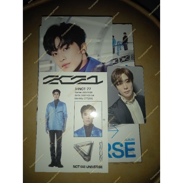 Unsealed Album Nct Universe Photobook Ver Pc Jaehyun Shopee Malaysia