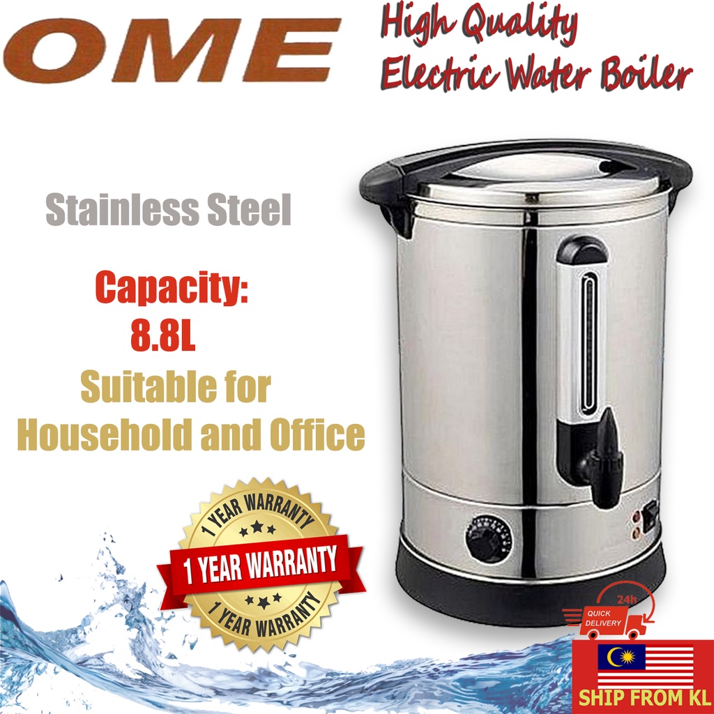 2024OMEStainless Steel Double Layer Electric Water Boiler 1 Year