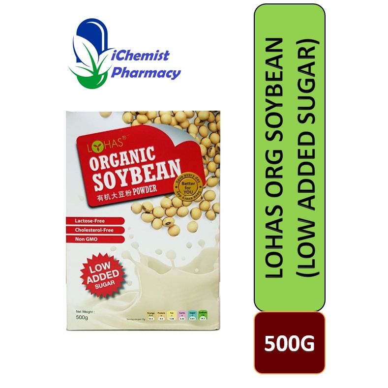 Lohas Organic Soybean Powder G Low Added Sugar Shopee Malaysia