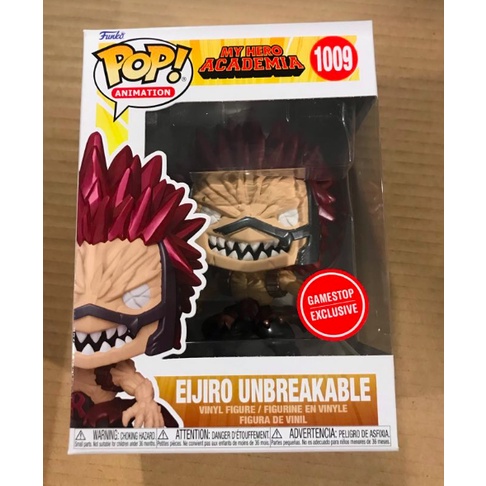 Funko Pop My Hero Academia Metallic Eijiro Unbreakable Gamestop