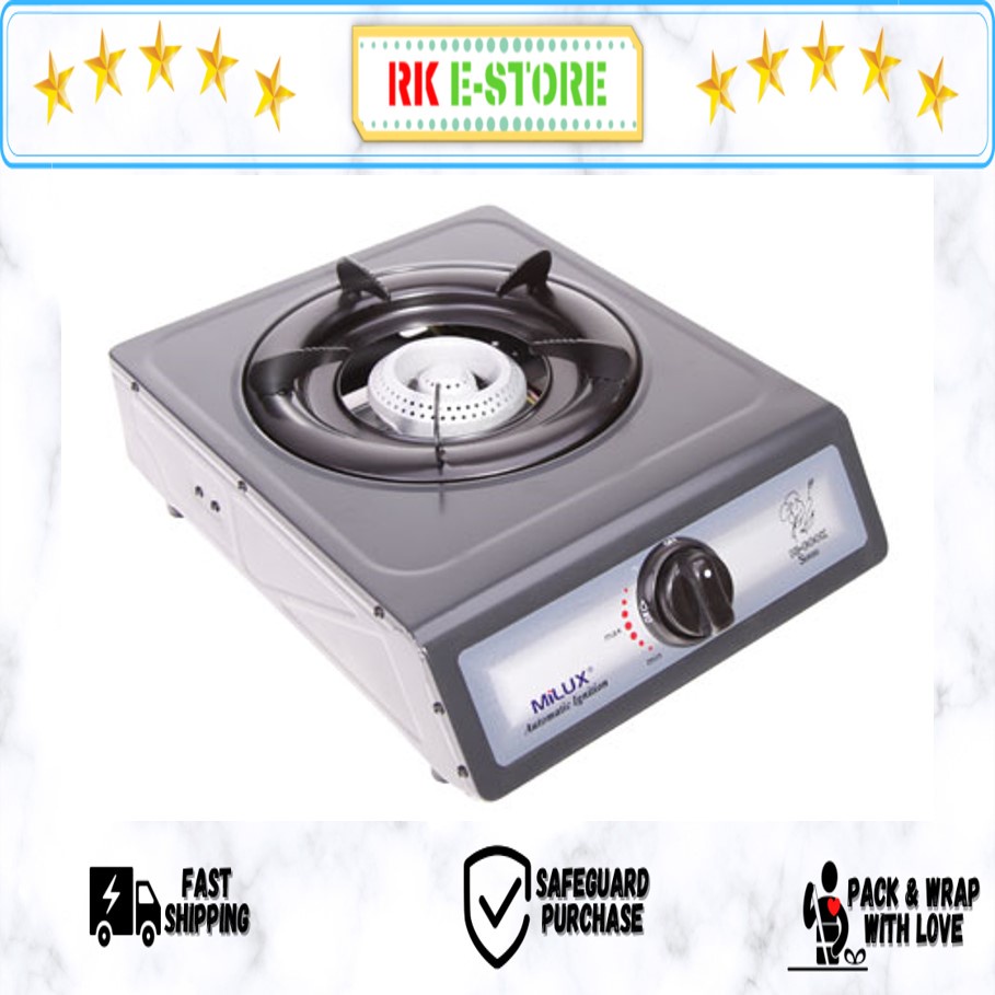 Milux Single Burner Gas Cooker Me Me Dapur Gas Murah