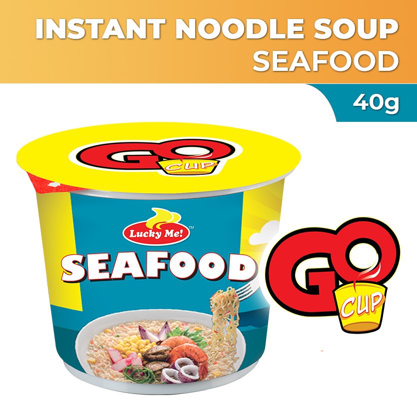 Lucky Me Go Cup Seafood Flavor Instant Noodle Soup Shopee Malaysia