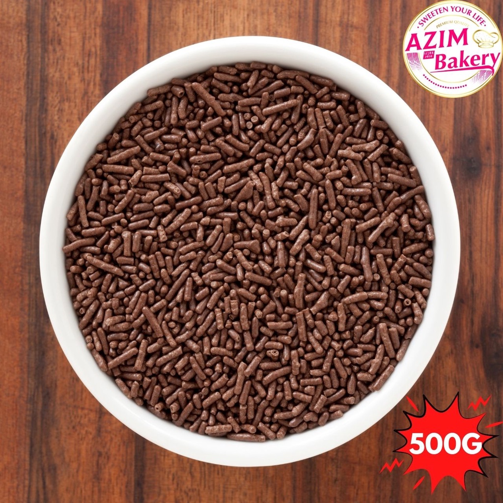 Coklat Urai Sprinkles Color Rice Hbi Chocolate Rice Hbi Color