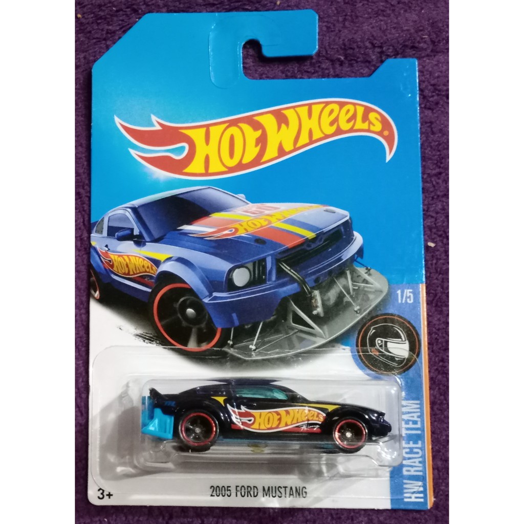 HOT WHEELS HW RACE TEAM SUPER TREASURE HUNT STH FORD MUSTANG WITH PROTECTOR Shopee