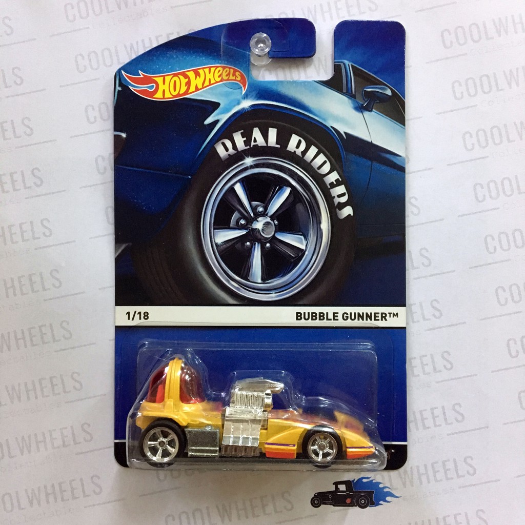 Hot Wheels Heritage Real Riders Bubble Gunner Shopee Malaysia