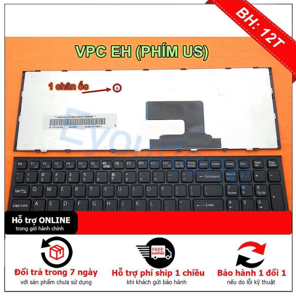 BH12TH KEYBOARD Sony EH LAPTOP KEYBOARD With Frame For VPCEH 1