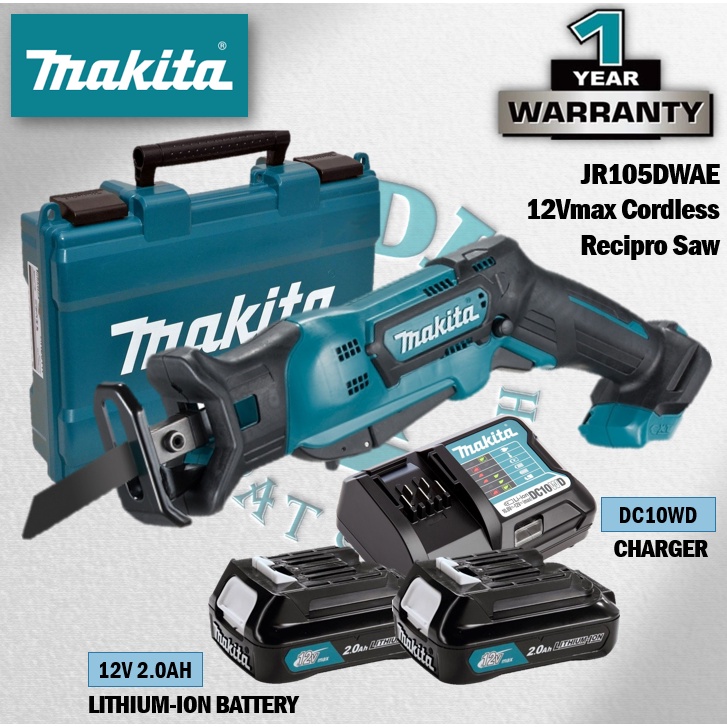 Makita Jr Dz Jr Dwae Vmax Cordless Recipro Saw Shopee Malaysia