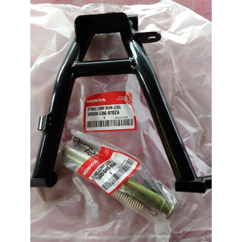 Honda Ex Main Stand Tongkat Tengah Original Complete Set Shopee