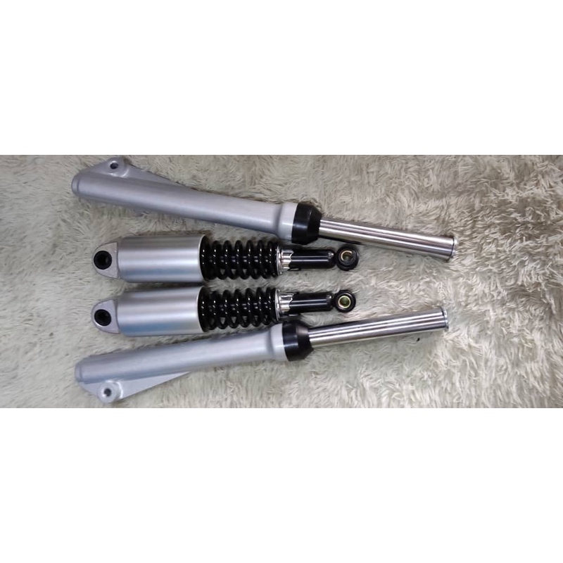 In Heavy Duty Front Fork Set Rear Absorber For Modenas Kriss