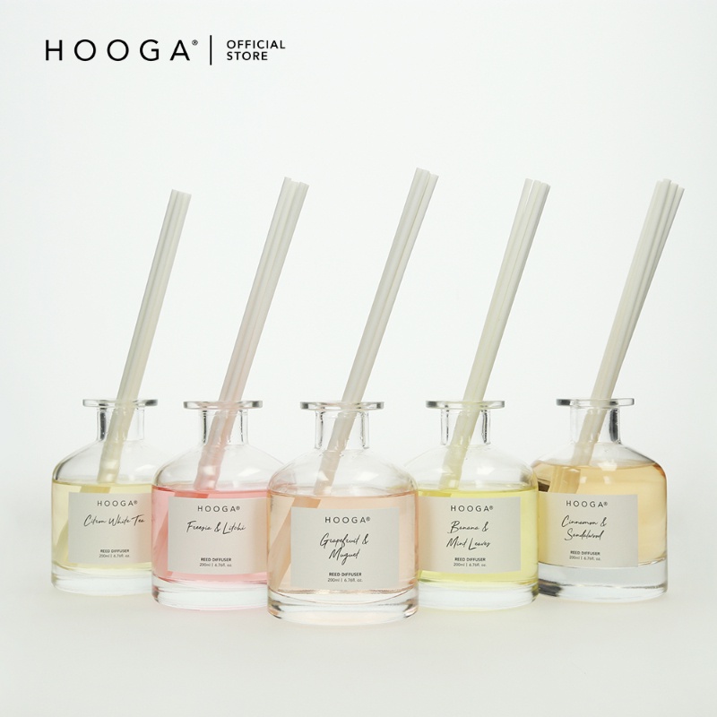 HOOGA Gourmand Series New Reed Diffuser 200ML Shopee Malaysia