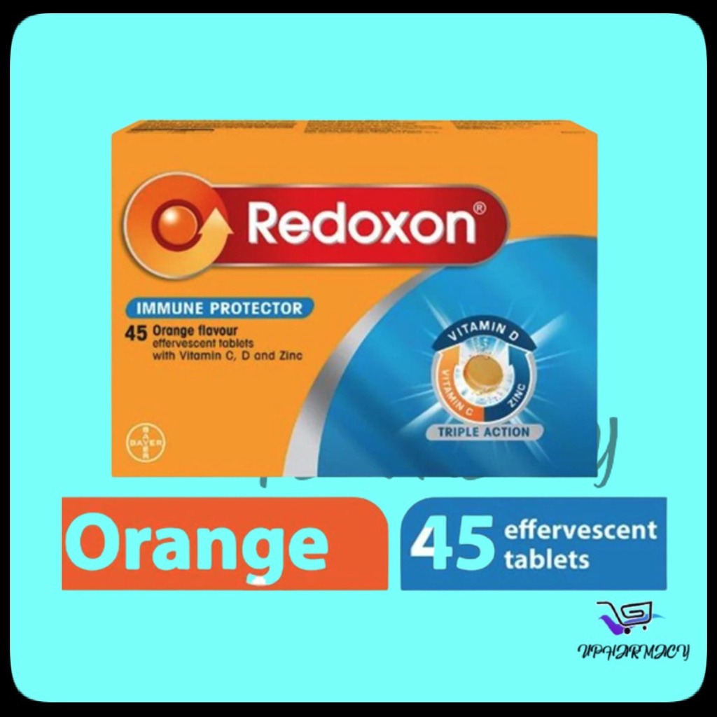 READY STOCK Redoxon Effervescent Triple Action Effervescent Tablets