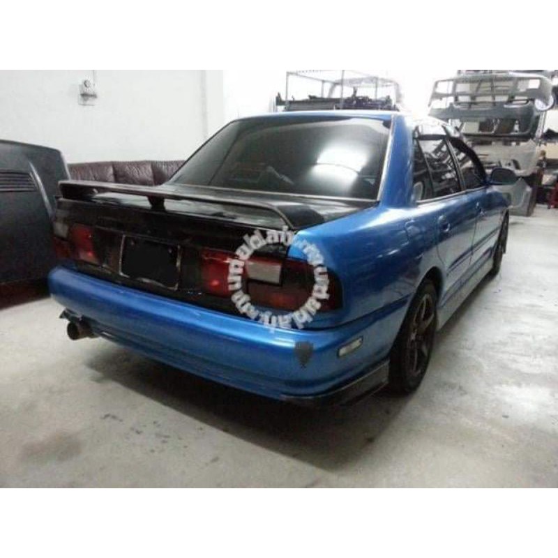 Proton Wira Mivic Lips Skirt Depan PU Spoiler GSR Fiber WIRA Betong