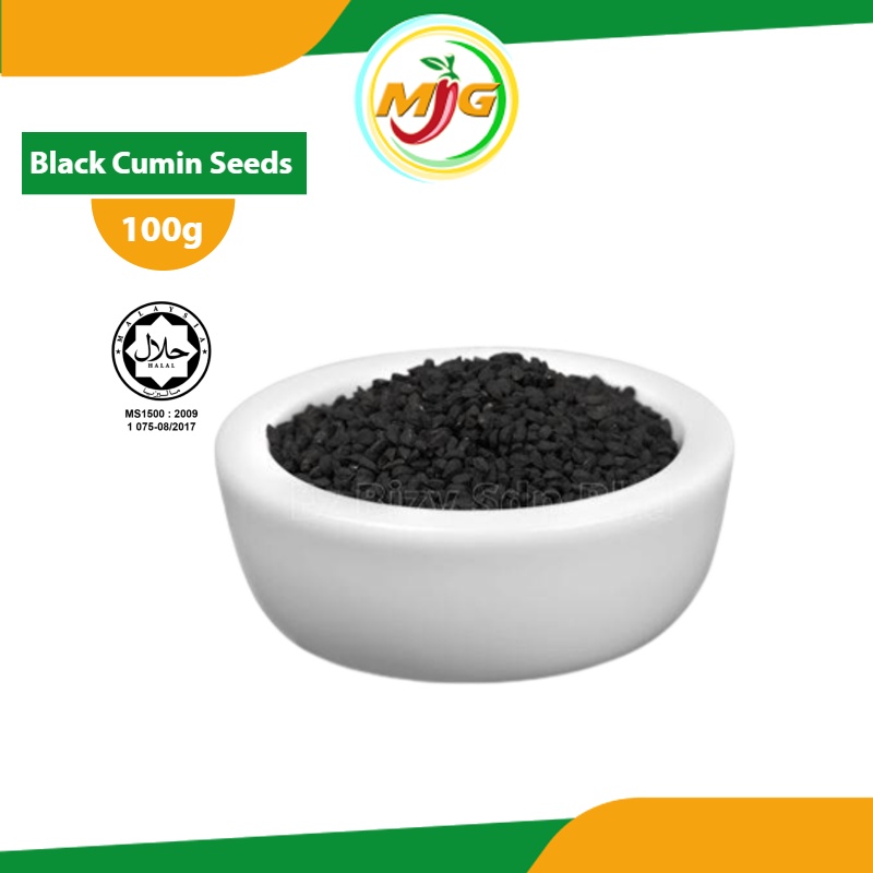 Black Cumin Seeds Karunjeeragam Biji Habbatus Sauda Jintan Hitam