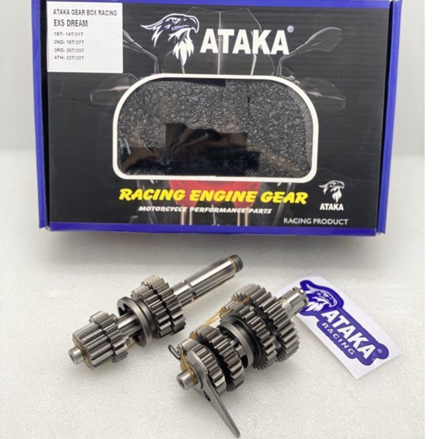 ATAKA RACING GEAR BOX FULL SET EX5 DREAM WAVE100 EX5 CLASS 1 Gearbox