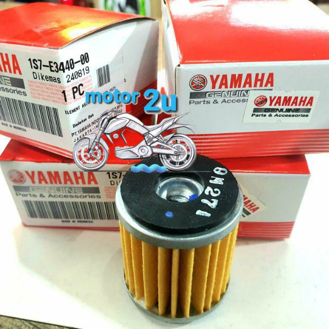 Oil Filter 100 HLY Original YAMAHA LC135 Y15 Y15ZR SRL115 FI FZ150