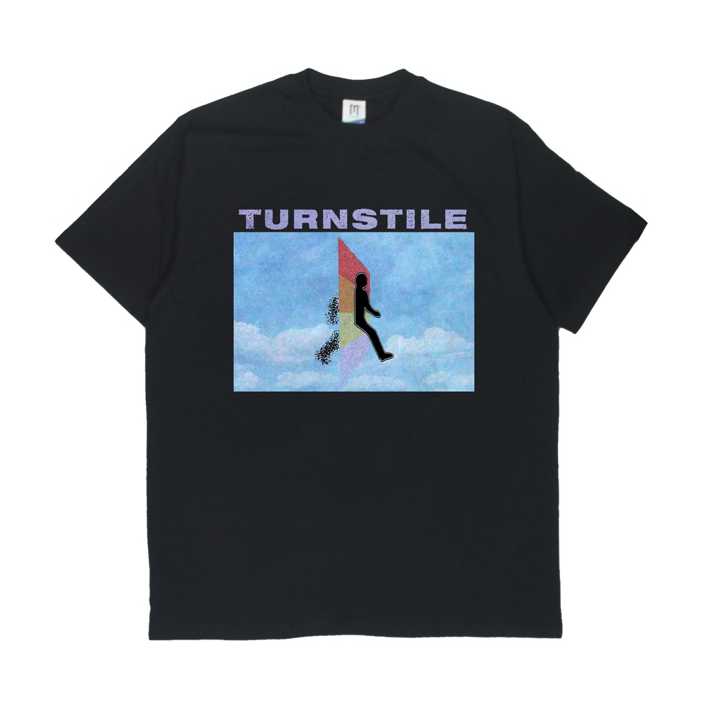 T Shirt Band TURNSTILE Rainbow Walk Through Band Merchandise Hardcore