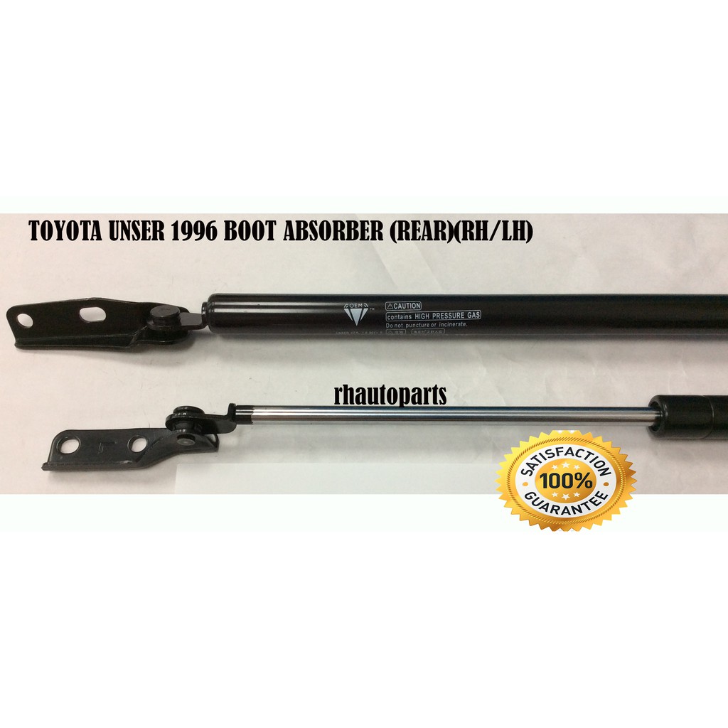 Toyota Unser Rear Bonnet Absorber Damper Boot Absorber Gas Spring