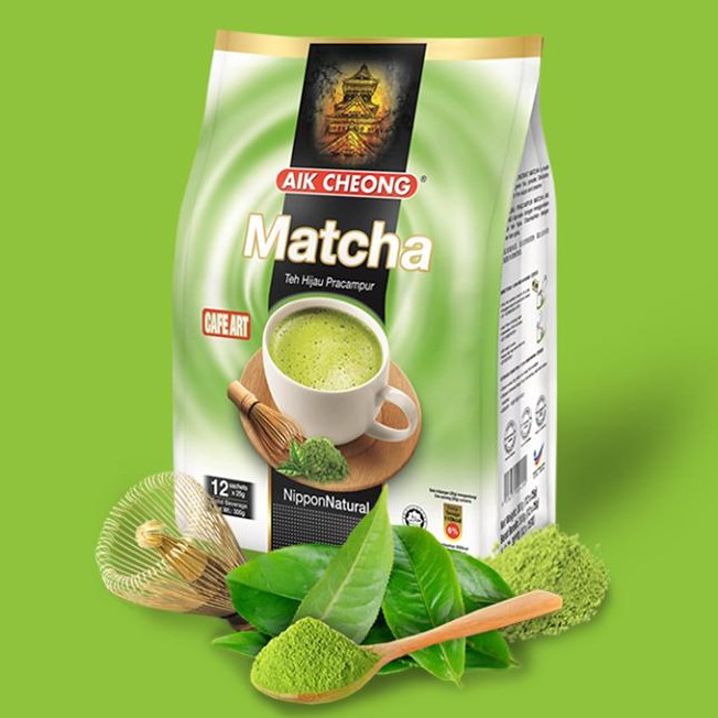 Aik Cheong Teh Tarik Milk Tea In Beverage Classic G Green Matcha