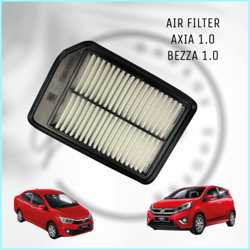 Original Perodua Air Filter Axia Bezza R Shopee