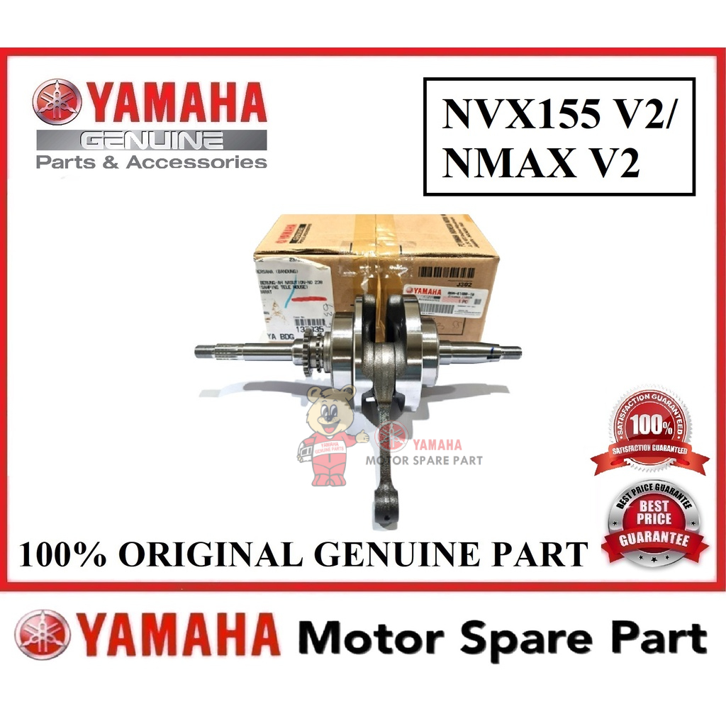 100 ORIGINAL YAMAHA NMAX V2 NVX155 V2 CRANKSHAFT ASSY 0 B6H E1400 10