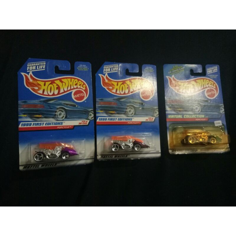 Hot Wheels POPCYCLE INSIDE HAVE BYCYCLE Shopee Malaysia