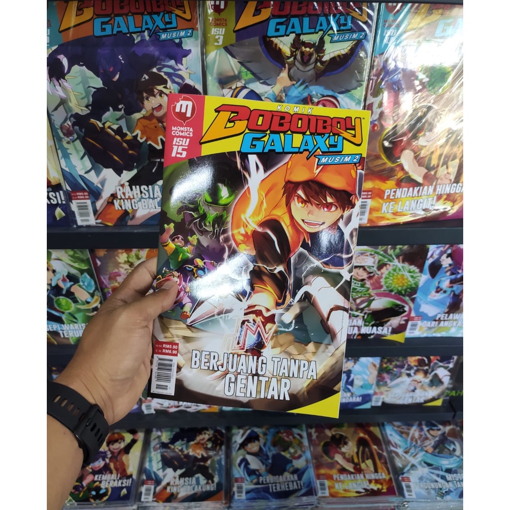 Animonsta Studios Komik Boboiboy Galaxy Isu 1 Isu 27 Komik