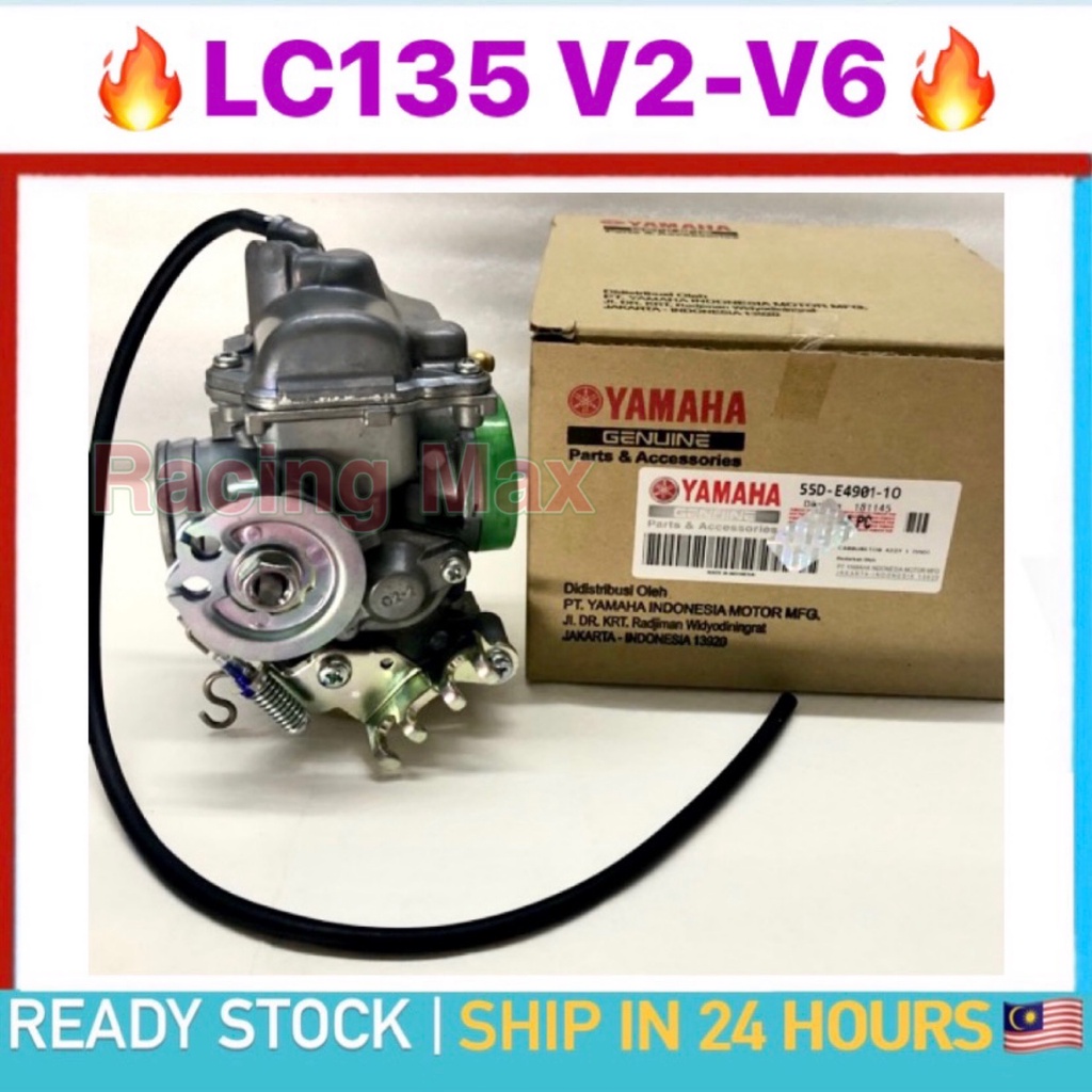 LC135 NEW V2 V3 V4 V5 V6 V7 Carburetor Assy 100 ORIGINAL YAMAHA 55D