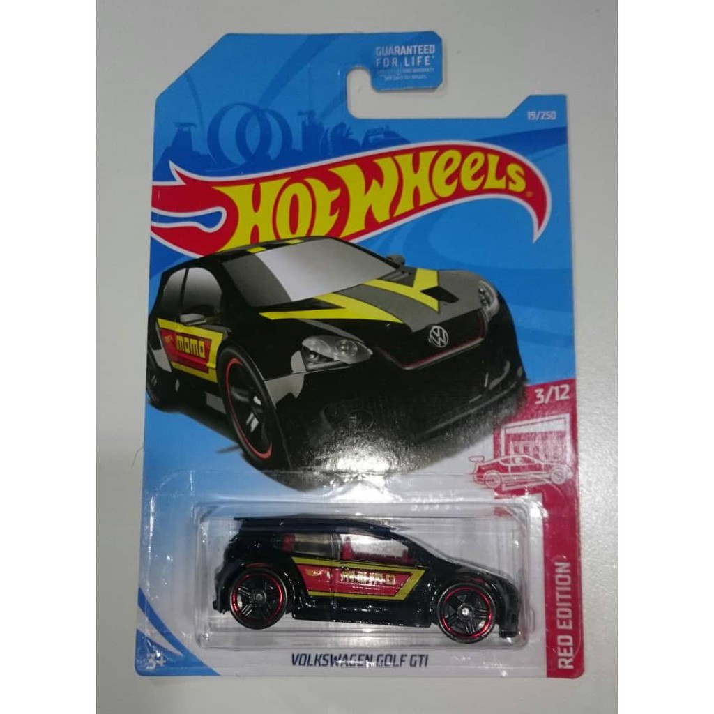 Hot Wheels Volkswagen Golf Gti Red Edition Shopee Malaysia