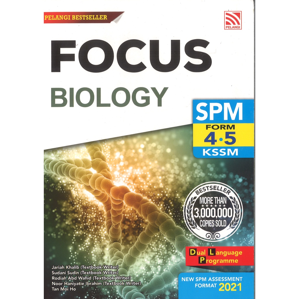 Focus SPM Biology Form 4 5 DLP KSSM 2022 Shopee Malaysia