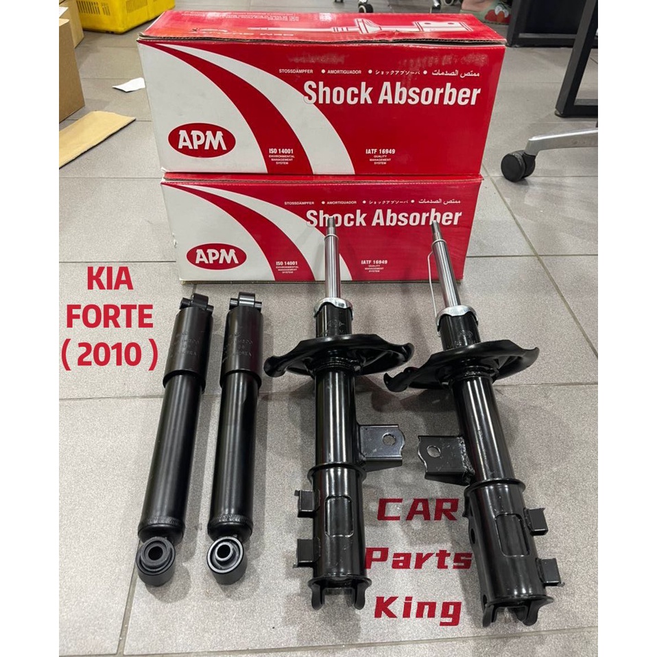 ORIGINAL APM KIA FORTE 2010 FRONT REAR SHOCK ABSORBER GAS