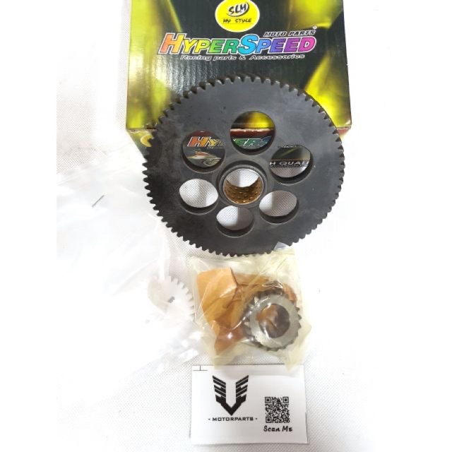 Y125Z Racing Clutch Gear Comp Set With Racing Tacho Gear And Racing 2T