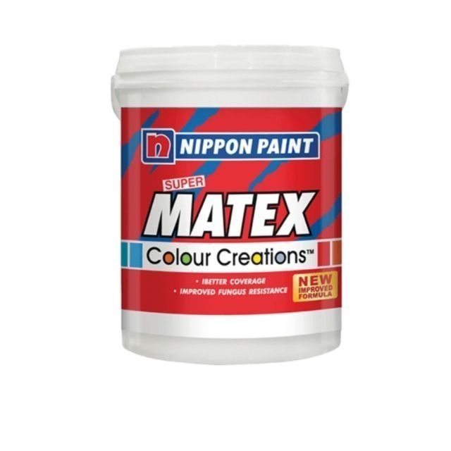 L Nippon Super Matex Interior Wall Ceiling Paint Shopee Malaysia