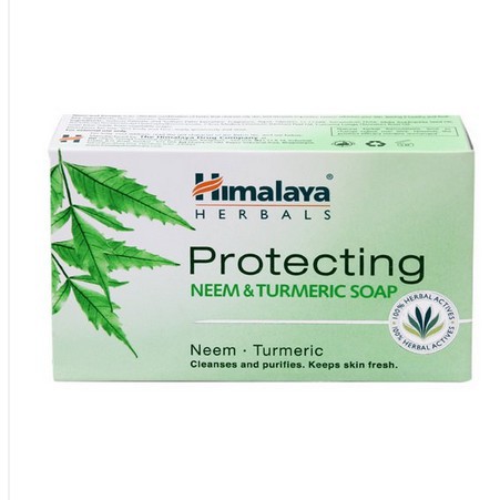 Himalaya Herbals Protecting Neem Turmeric Soap G Shopee Malaysia