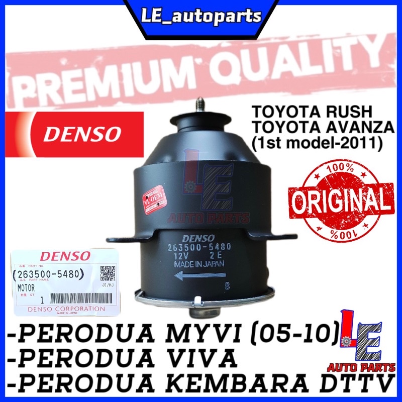 ORIGINAL DENSO PERODUA MYVI VIVA KEMBARA AVANZA RUSH 263500 5480