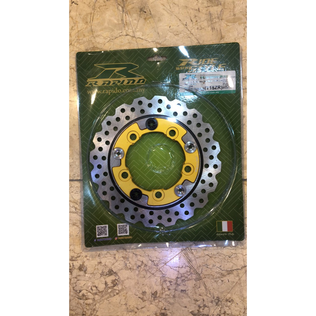 Rapido Front Rear Disc Plate Y Zr Rs R R Nvx Nmax Shopee