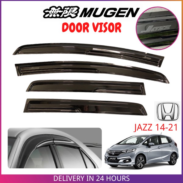 HONDA JAZZ 2014 2021 High Quality Mugen Door Visor Air Press Window