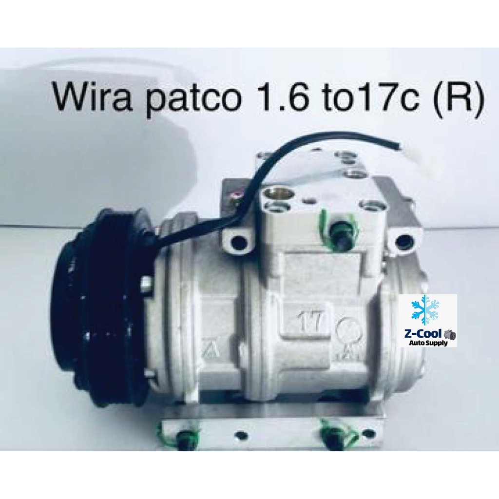 Aircond Compressor C Proton Wira Patco System Modified To Denso