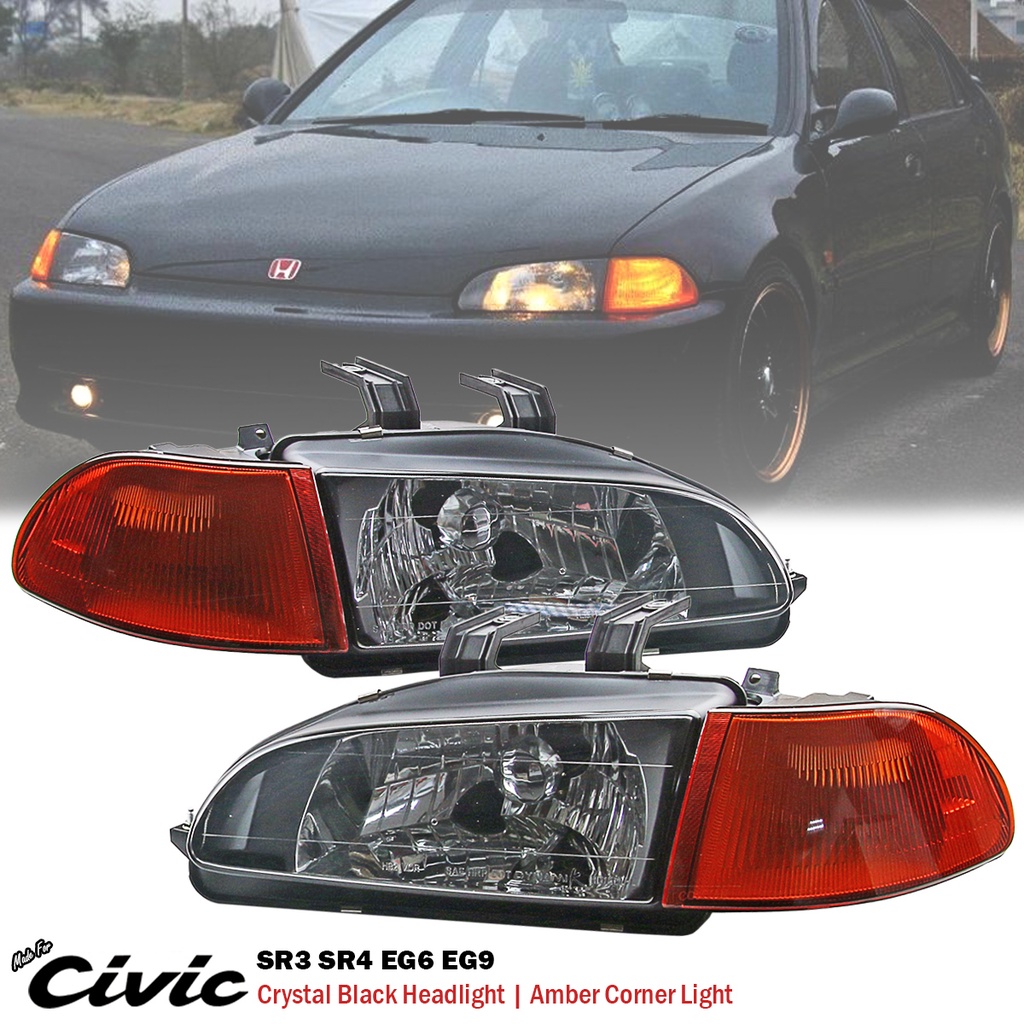 Local Ready Stock Honda Civic SR4 SR3 EG EG6 EG9 1992 1995 Crystal