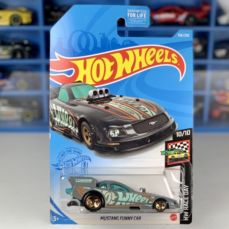 Hot Wheels Mustang Funny Car Hw Race Day Regular Treasure