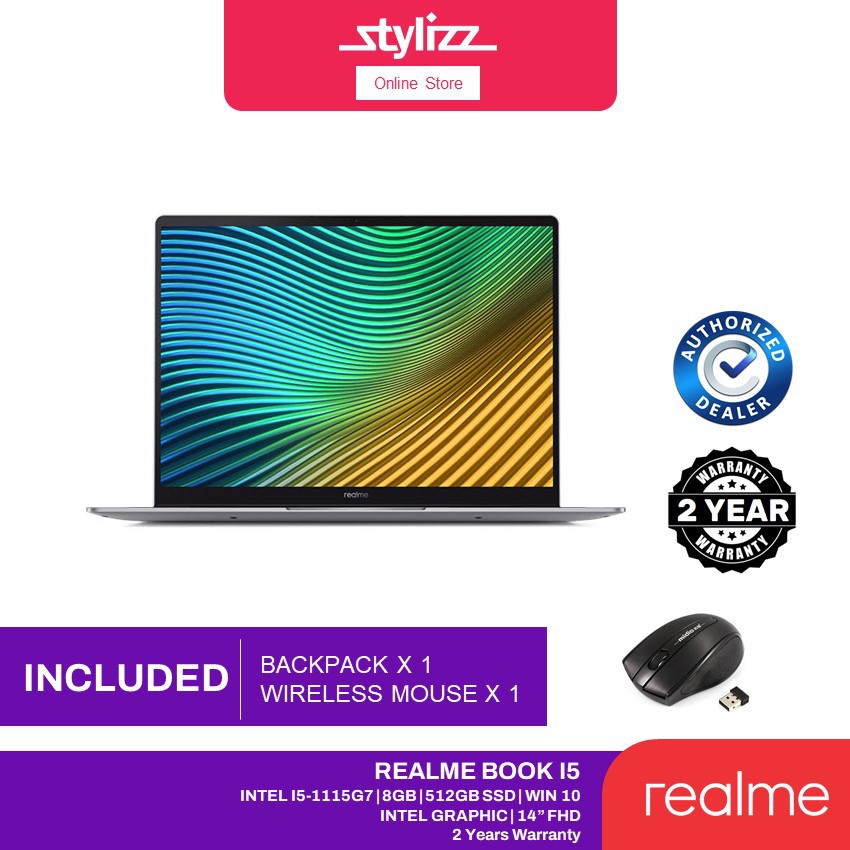 Realme Book Laptop I5 2K Full Vision Display 11th Gen Intel Core