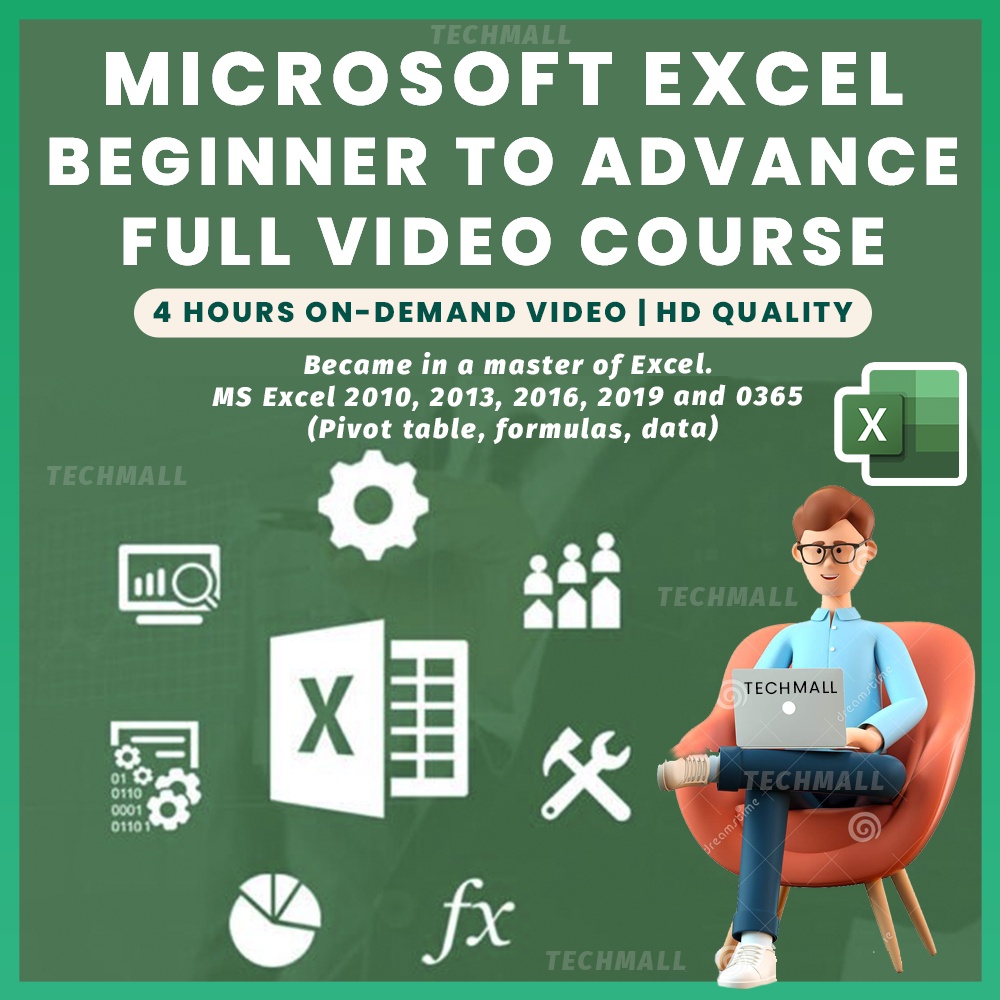 PROMO COURSE Udemy Microsoft Excel Excel From Beginner To