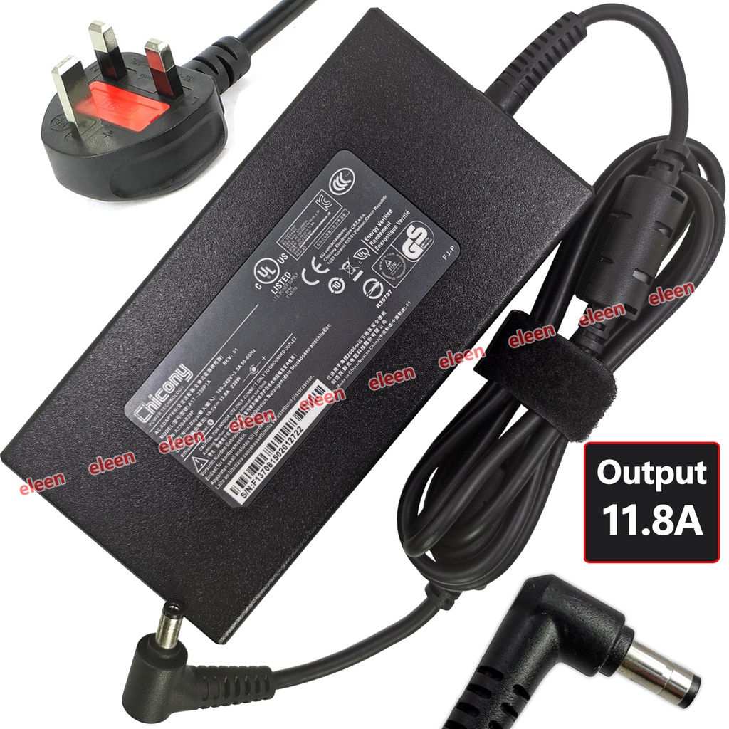 Chicony 19 5V 11 8A 230W A17 230P1A A230A020P Laptop AC Adapter Charger