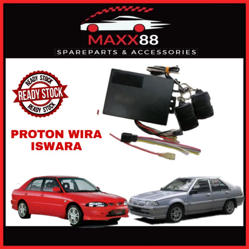 Proton Saga Wira Car Alarm Plug And Play Itaco Proton Shopee Malaysia