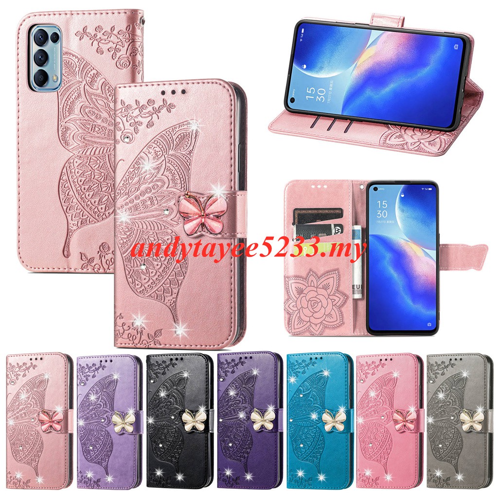 Flip Cover OPPO A94 A74 A54 A16 Realme 8 Pro Reno 5 Pro 5f Realme X7