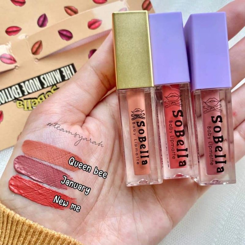 SOBELLA THE MINIS NUDE EDITION JIMAT BERGANDA Shopee Malaysia