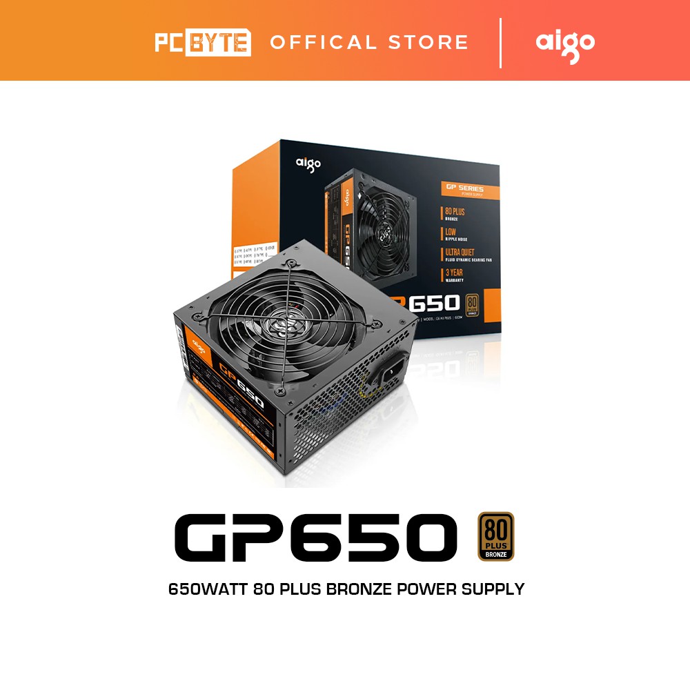 Aigo Gp Plus Bronze Power Supply W Aigo Gp Shopee Malaysia