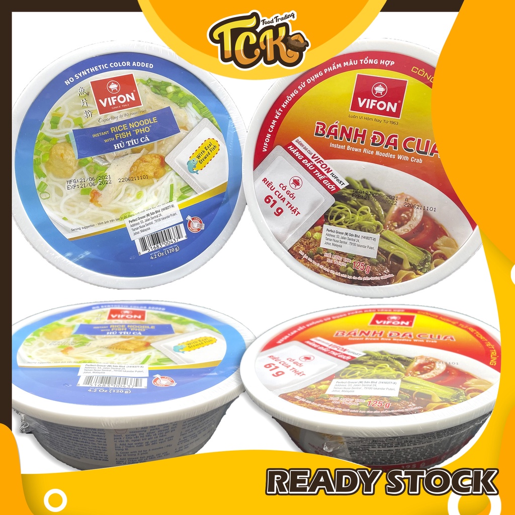 Ready Stockhalalvifon Vietnam Instant Noodle G Shopee