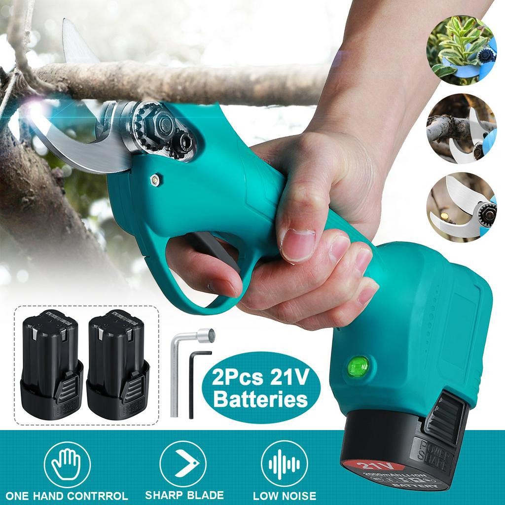 Cordless Pruner Electric Pruning Shear Trimmer Cutter Efficient Fruit