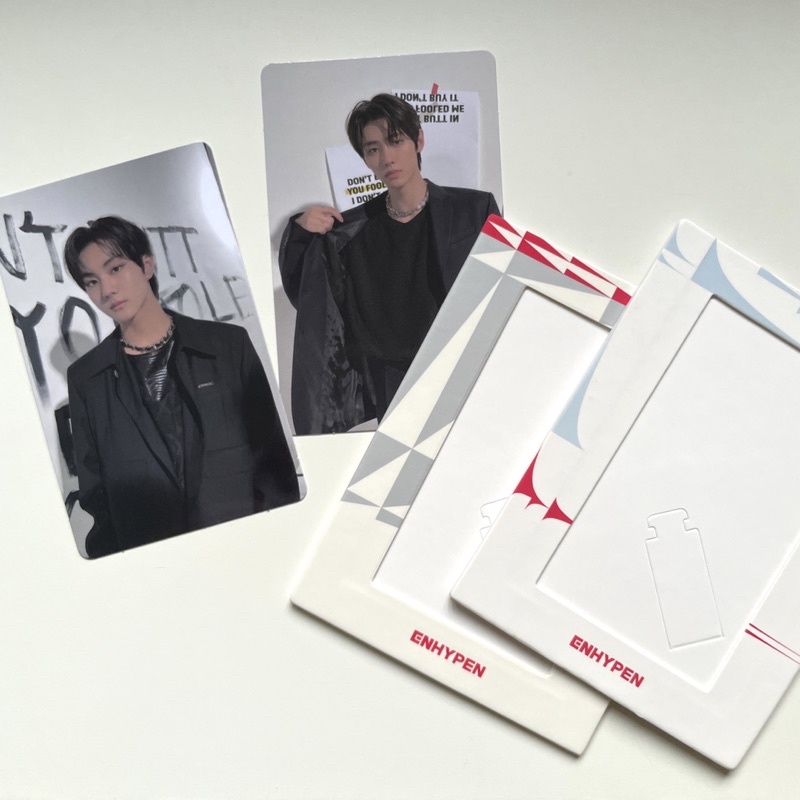 Enhypen DIMENSION ANSWER JUNGWON SUNGHOON WEVERSE POB PC PHOTOCARD