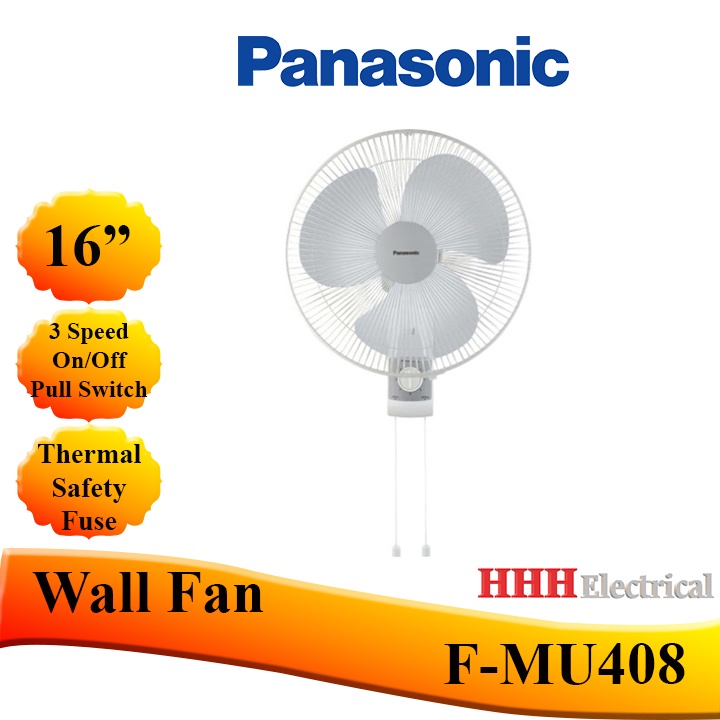 Panasonic Wall Fan Inch F Mu Shopee Malaysia